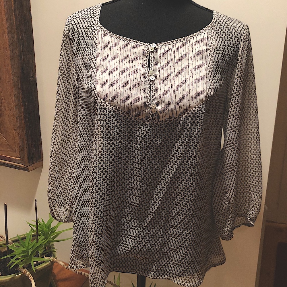 Skies are Blue Blouse